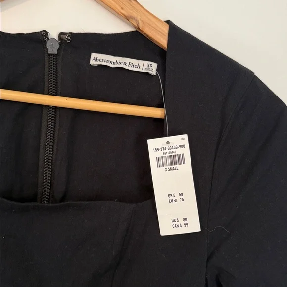 Abercrombie & Fitch Black Dress - Picture 2 of 3